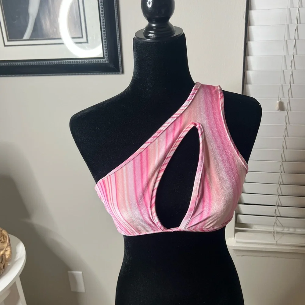 Frankies Bikinis Katrina velvet Bikini top large
